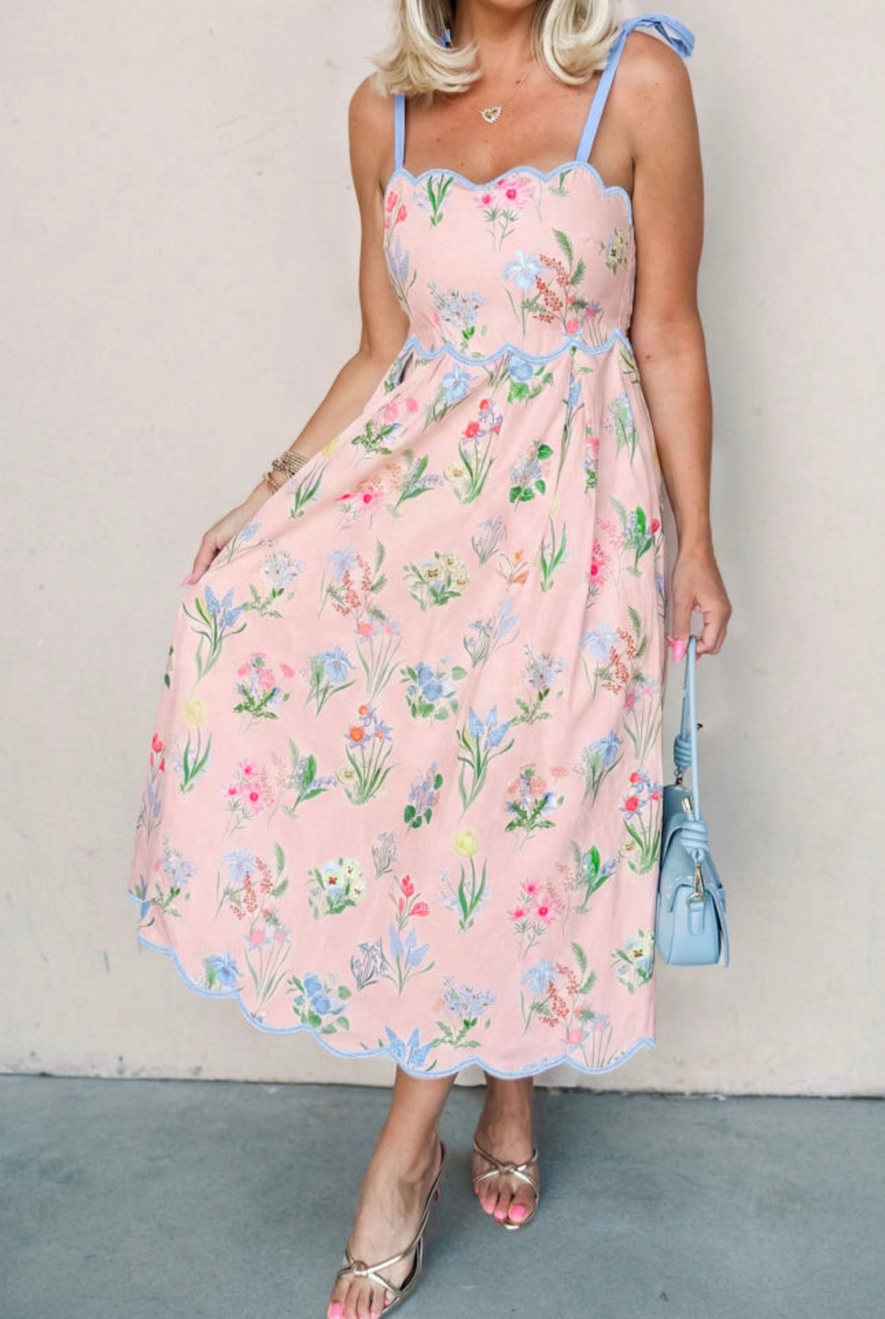 Bloom & Bow Midi Dress