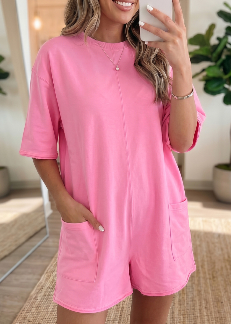 Pocket Full Of Love Romper