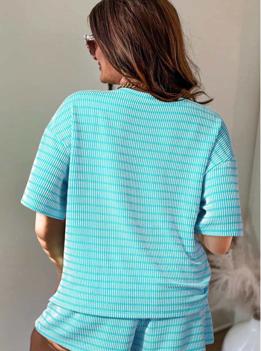 Coastal Crush Seersucker Set