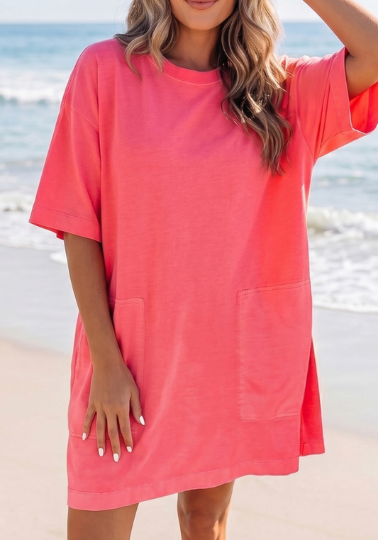 Coral Coast Comfort Dress