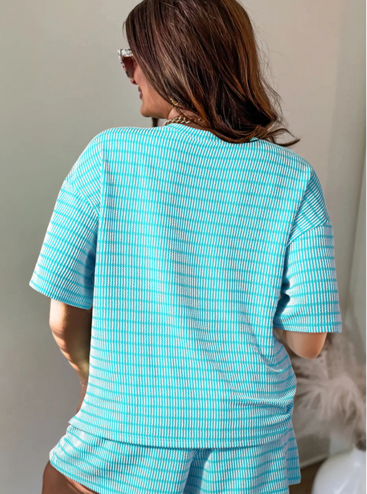 Coastal Crush Seersucker Set