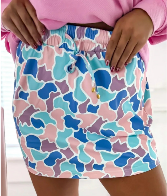 Duck Blind Mini Skort Multicolor