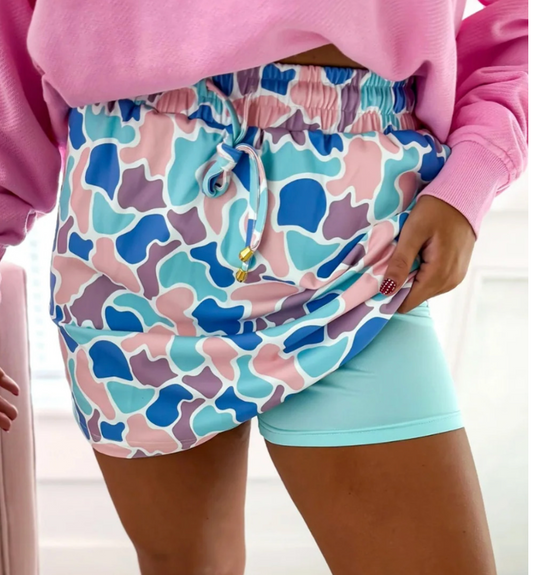 Duck Blind Mini Skort Multicolor